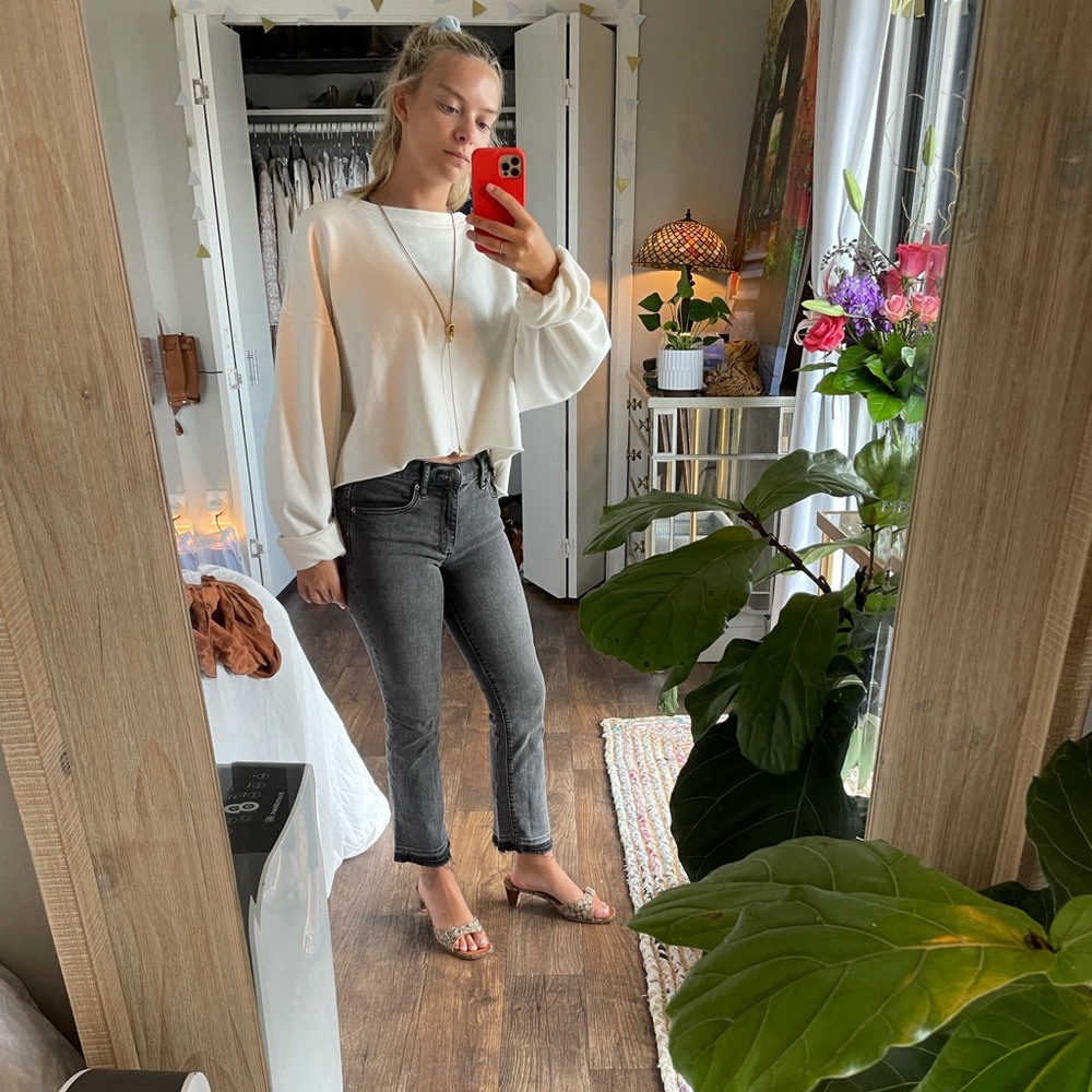 The “Crop Flare High Rise” Pant